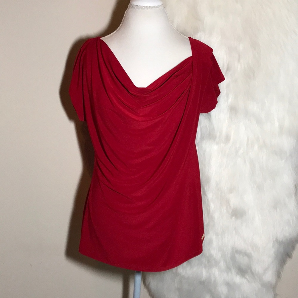 CARTISE Red Color Your Life Top Size XL NWT
